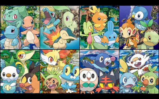 ポケモン歴代御三家・最終進化を一覧紹介！第1世代～第9世代